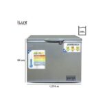 Ilux Congélateur Coffre ILCH258 – 258 L – Gris – Garantie 6 Mois