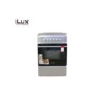 Ilux Cuisinière – Gaz 4 Feux 57*57 – 6060 – Inox – Garantie 6 Mois