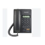 Panasonic Téléphone Fixe – Avec Fil Et Haut Parleur – TS402 – Noir